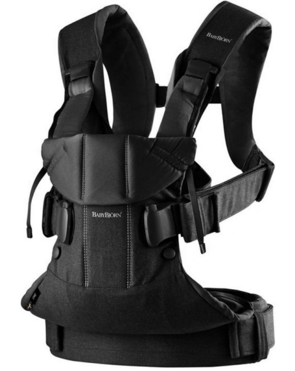 μαρσιπος baby carrier one  black cotton mix - Baby Bjorn