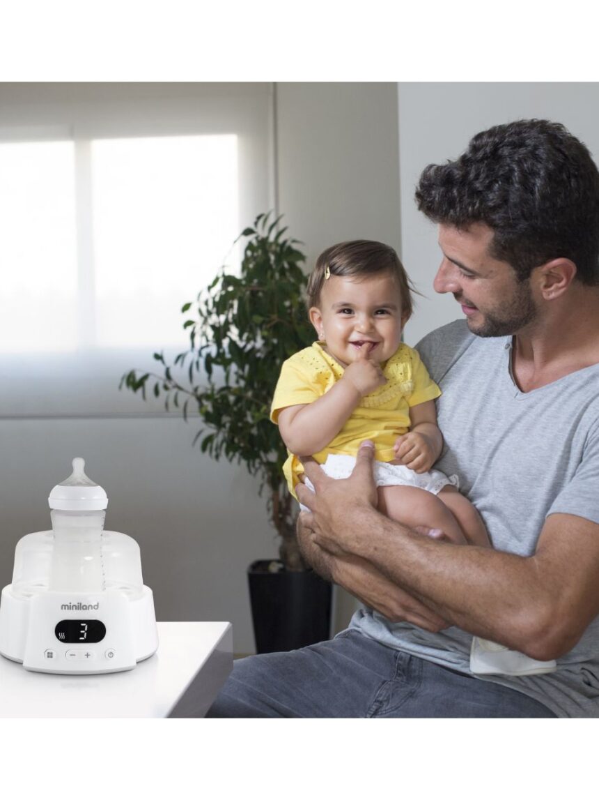 Miniland αποστειρωτής-θερμαντήρας-ατμομάγειρας super 6 ml89233 - Miniland