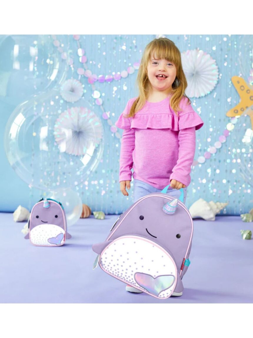 Skip hop zoo παιδική τσάντα πλάτης narwhal 29-2902001-30 - SKIP HOP