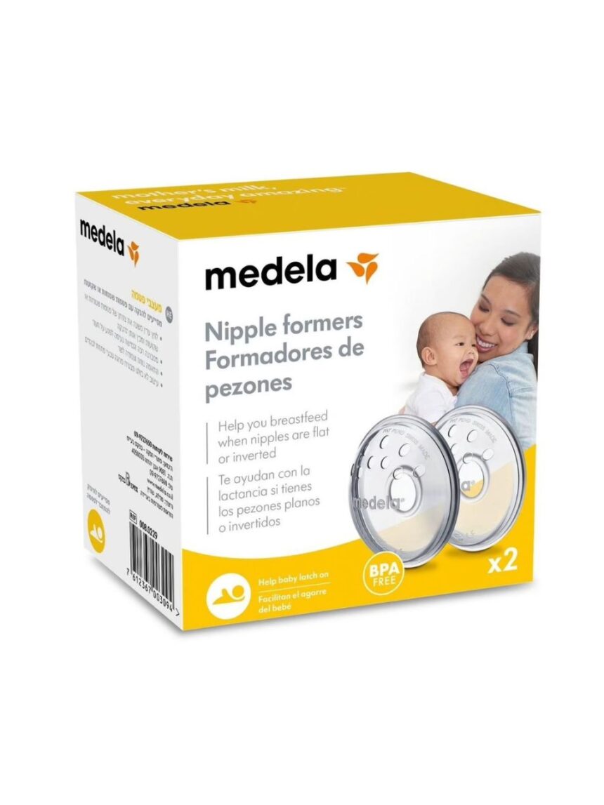 Medela διαμορφωτές θηλών nipple formers, ζεύγος - Medela