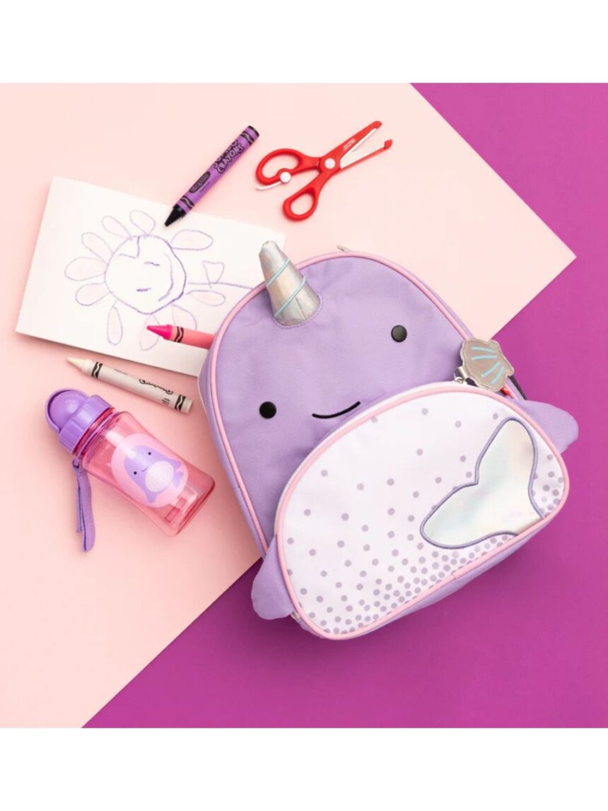 Skip hop zoo παιδική τσάντα πλάτης narwhal 29-2902001-30 - SKIP HOP