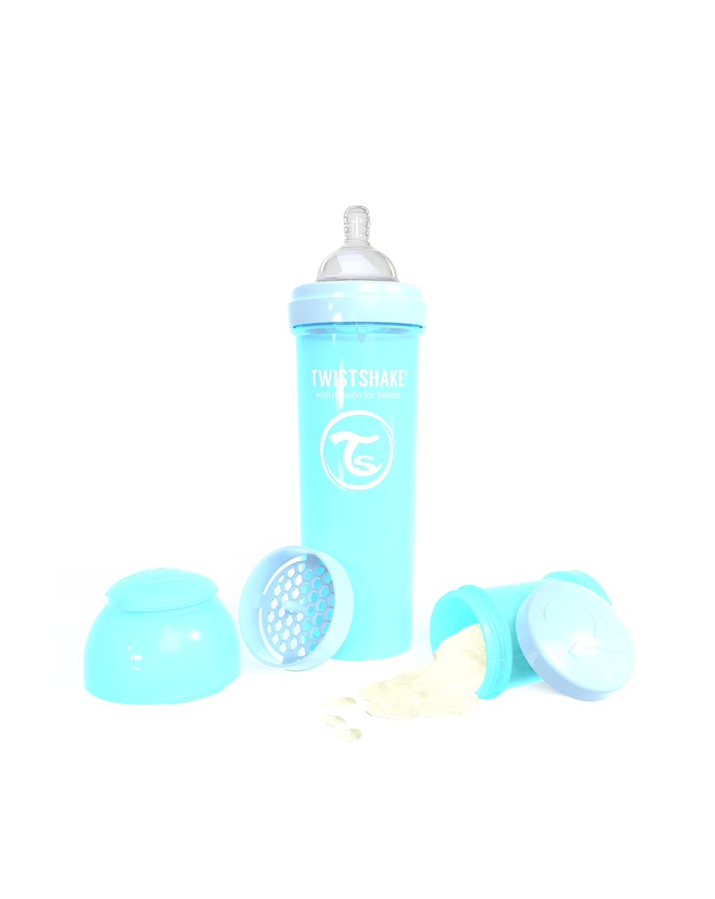 Twistshake μπιμπερό κατά των κολικών 330ml pastel blue - Twistshake