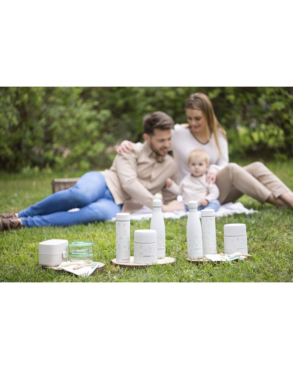 Miniland μπουκάλι θερμός 500ml natur chip ml89345 - Miniland