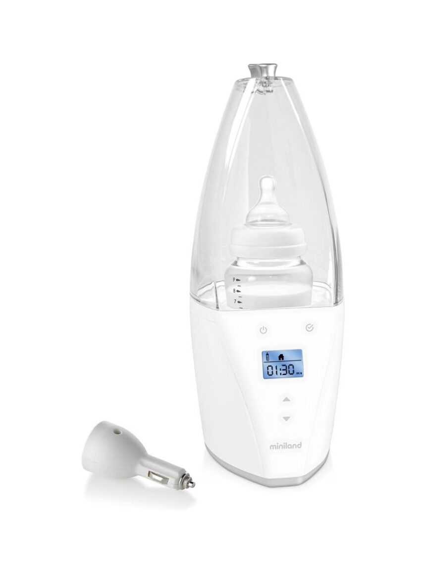 Miniland θερμαντήρας μπιμπερό warmy advanced silver ml89150 - Miniland