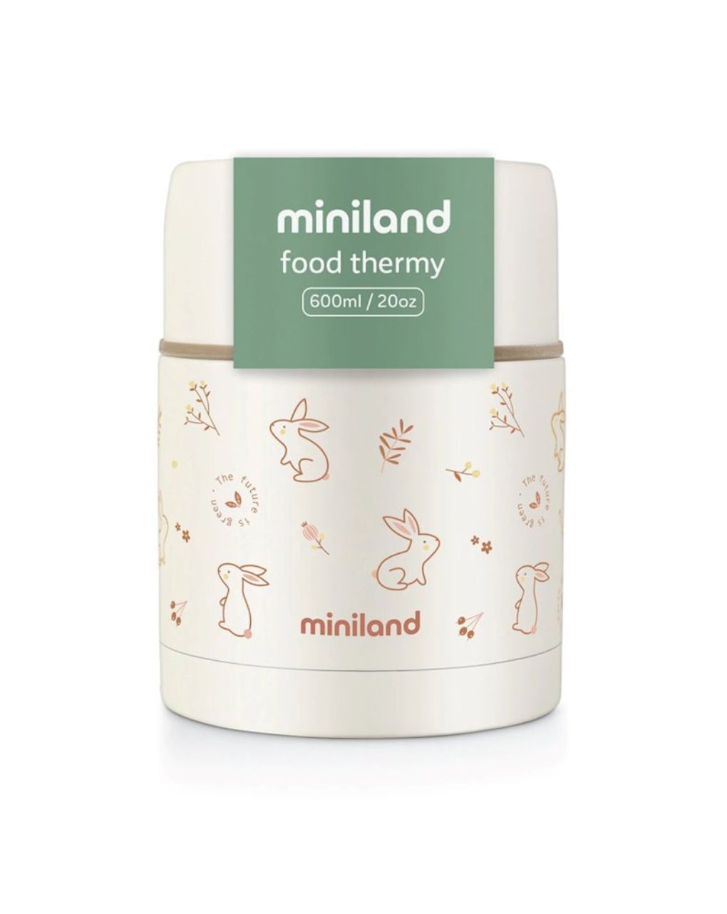 Miniland natur food thermos bunny - Miniland