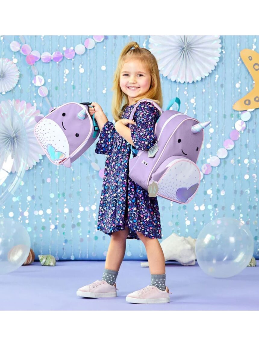 Skip hop zoo παιδική τσάντα πλάτης narwhal 29-2902001-30 - SKIP HOP