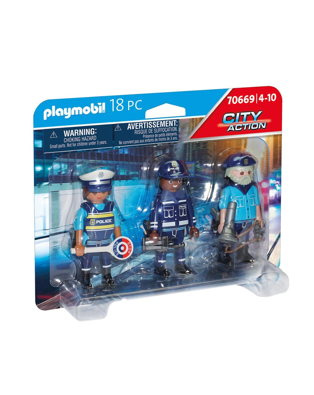 Playmobil city action ομάδα αστυνόμευσης 70669