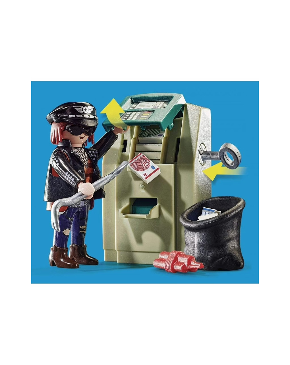 Playmobil city action διάρρηξη στο ατμ 70572 - Playmobil, Playmobil 1.2.3
