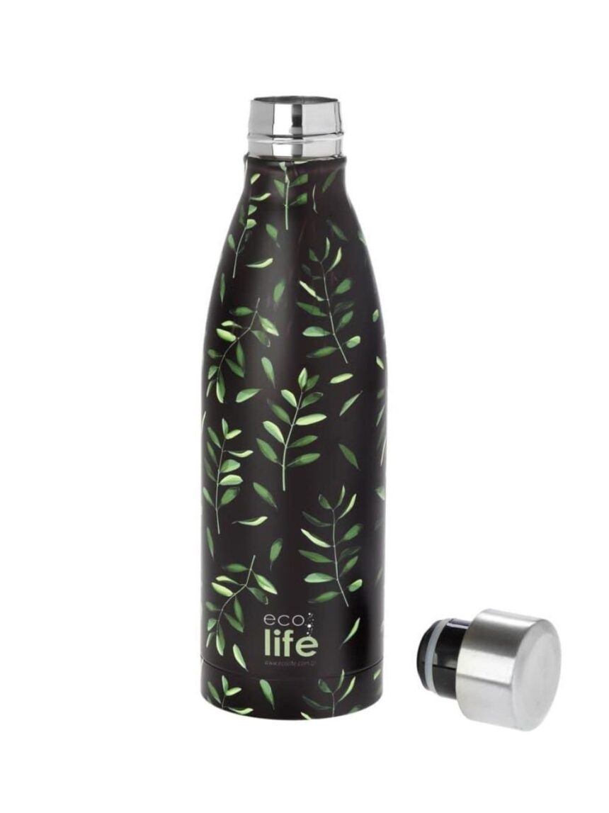 Ecolife μεταλλικός θερμός 500ml olive 33-bo-3017 - Ecolife