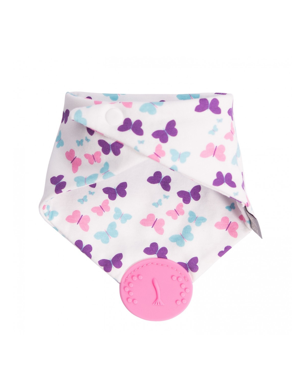 Cheeky chompers σαλιάρα και μασητικό butterfly world