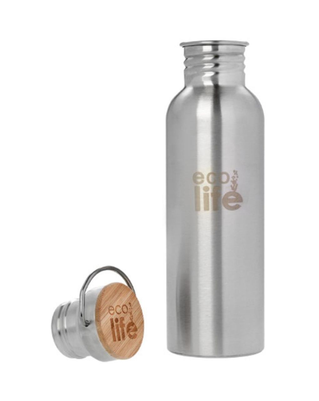 Ecolife ανοξείδωτο μπουκάλι bamboo 750ml 33-bo-1008 - Ecolife