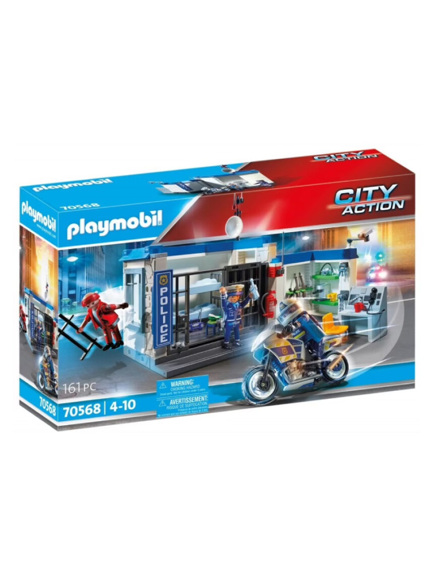 Playmobil city action αστυνομικό τμήμα 70568 - Playmobil, Playmobil City Action
