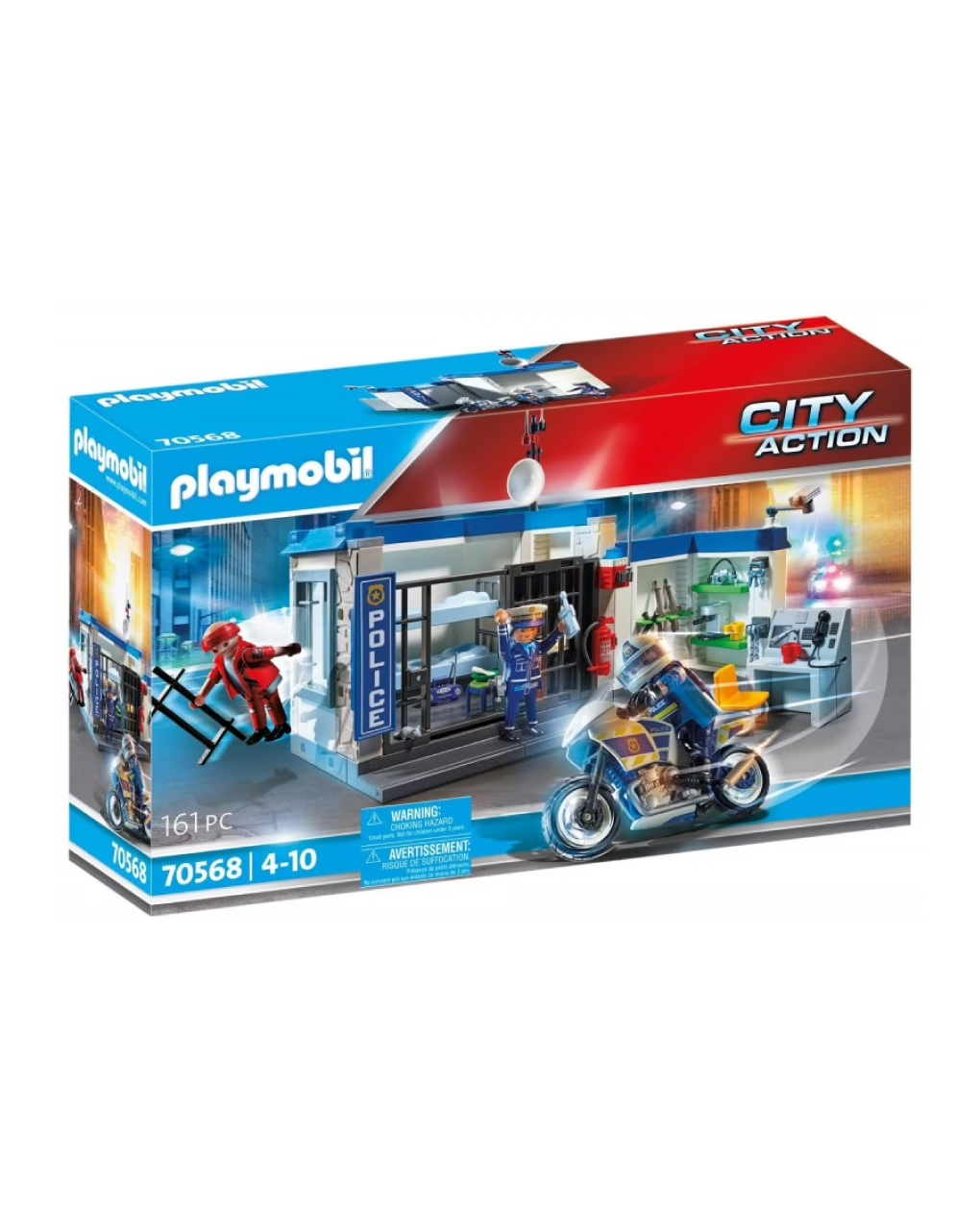 Playmobil city action αστυνομικό τμήμα 70568