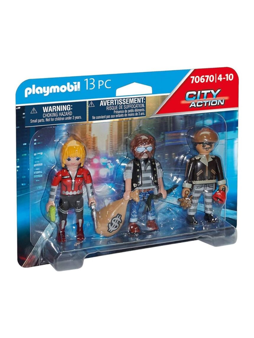 Playmobil city action ομάδα ληστών 70670 - Playmobil, Playmobil City Action