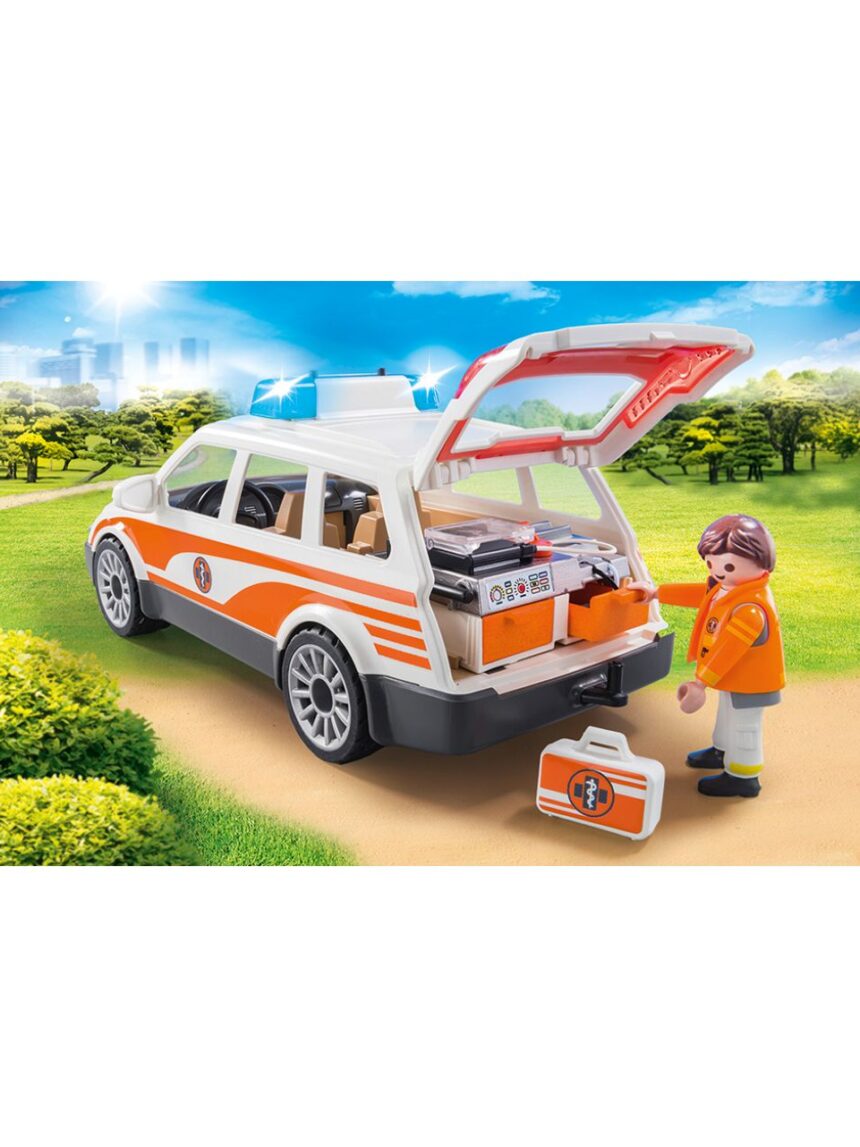 Playmobil city life όχημα πρώτων βοηθειών 70050 - Playmobil, Playmobil City Life