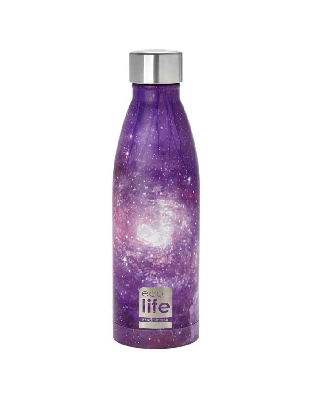 Ecolife μεταλλικό μπουκάλι θερμός 500ml galaxy 33-bo-3018 - Ecolife