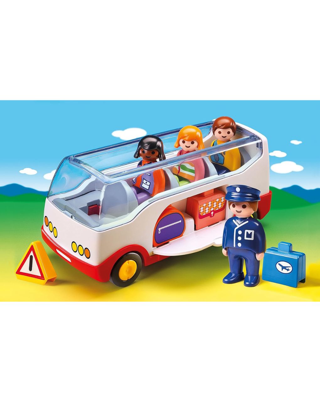 Playmobil 1.2.3 πούλμαν 6773 - Playmobil, Playmobil 1.2.3