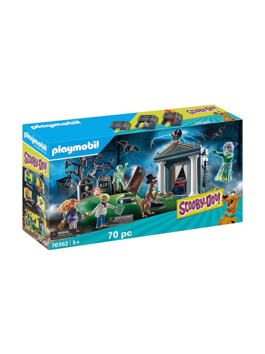 Playmobil scooby-doo περιπέτεια στο νεκροταφείο 70362 - Playmobil, Playmobil Scooby-Doo