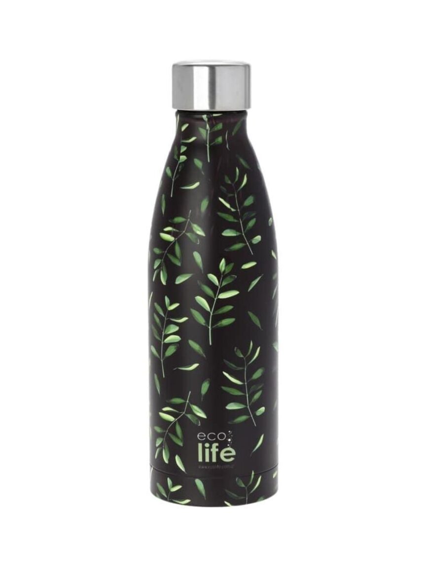 Ecolife μεταλλικός θερμός 500ml olive 33-bo-3017 - Ecolife