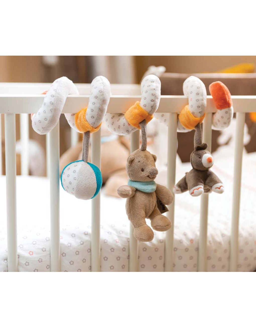 Nattou - λούτρινο παιχνίδι σπιράλ - 