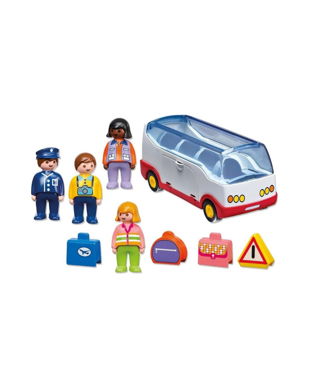 Playmobil 1.2.3 πούλμαν 6773 - Playmobil, Playmobil 1.2.3
