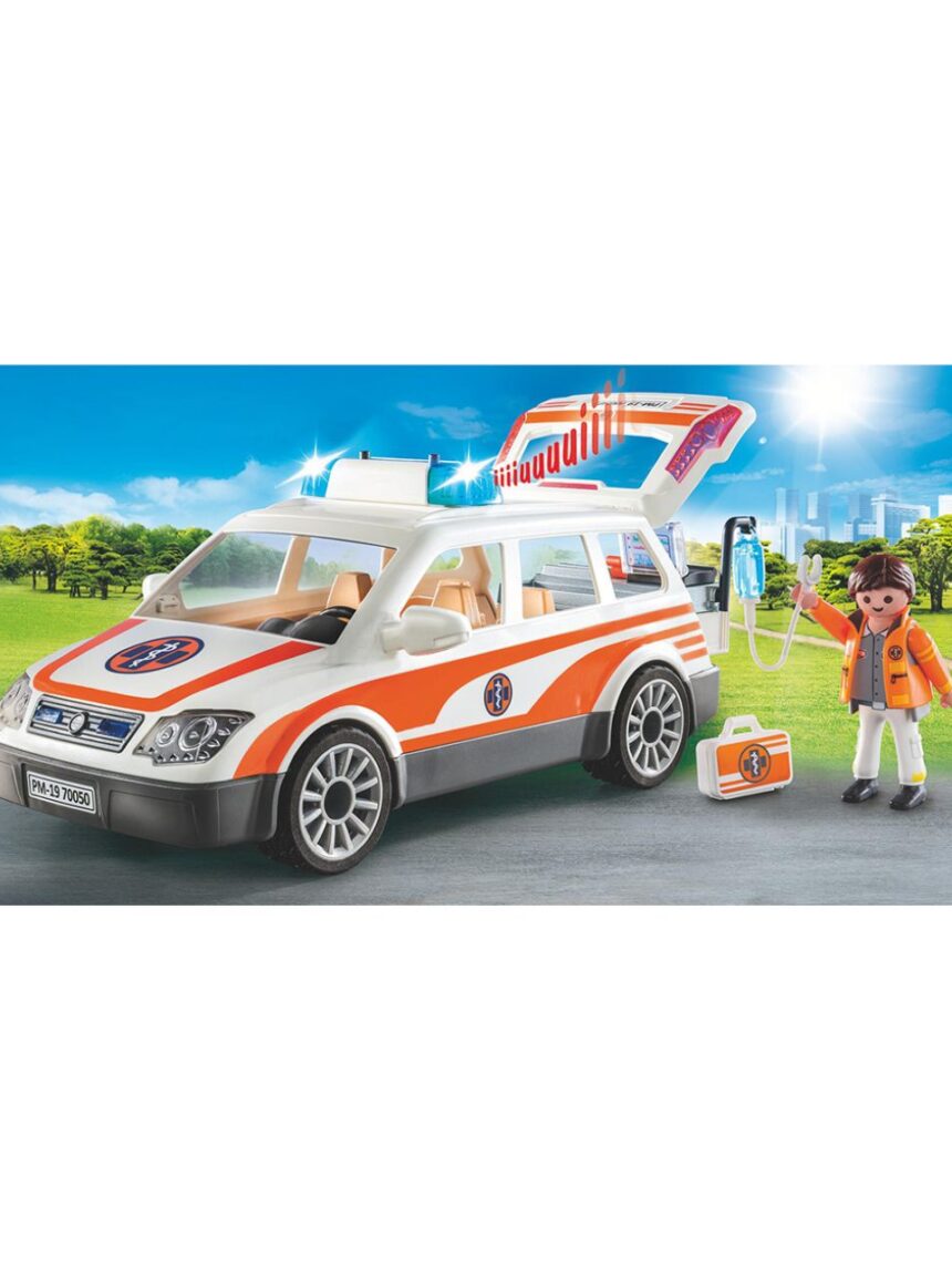 Playmobil city life όχημα πρώτων βοηθειών 70050 - Playmobil, Playmobil City Life