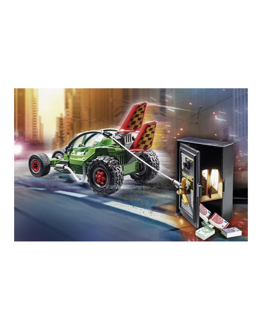 Playmobil city action αστυνομική καταδίωξη go-kart 70577 - Playmobil, Playmobil City Action
