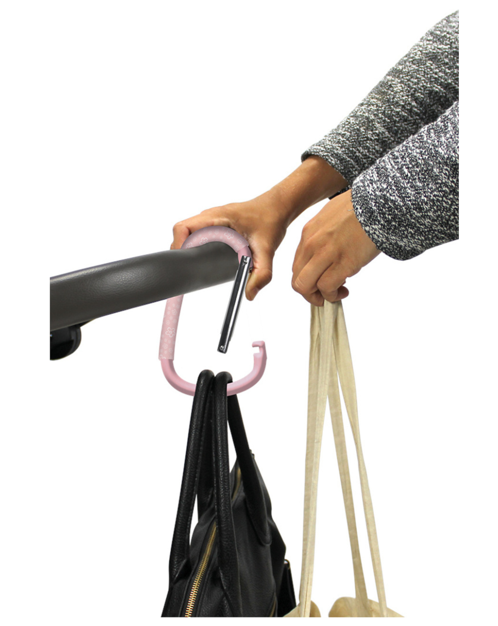 Dooky universal γάτζος floral pink - Dooky