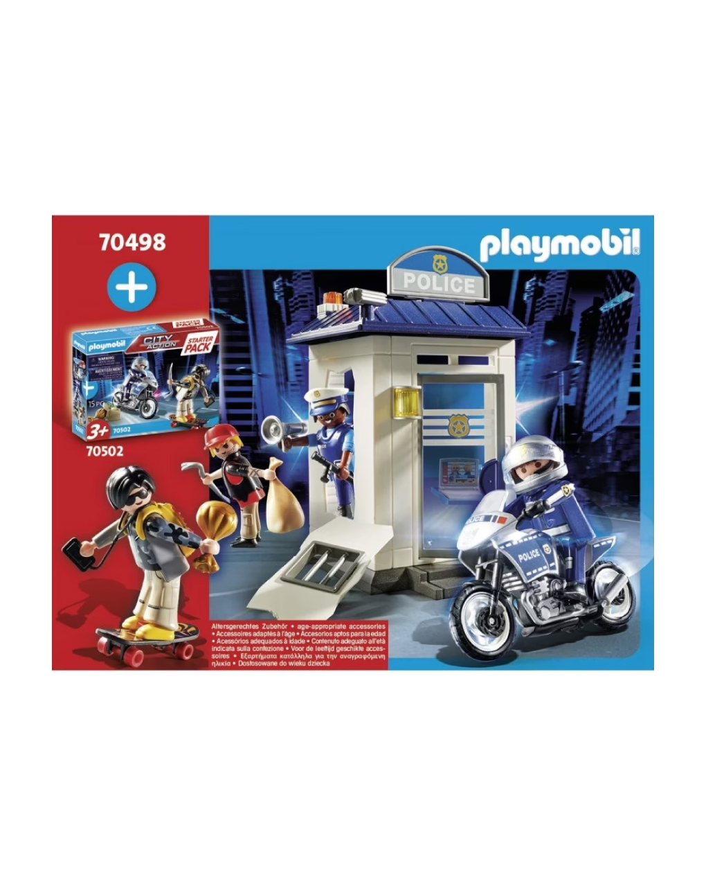 Playmobil starter pack αστυνομικό τμήμα 70498 - Playmobil, Playmobil City Action
