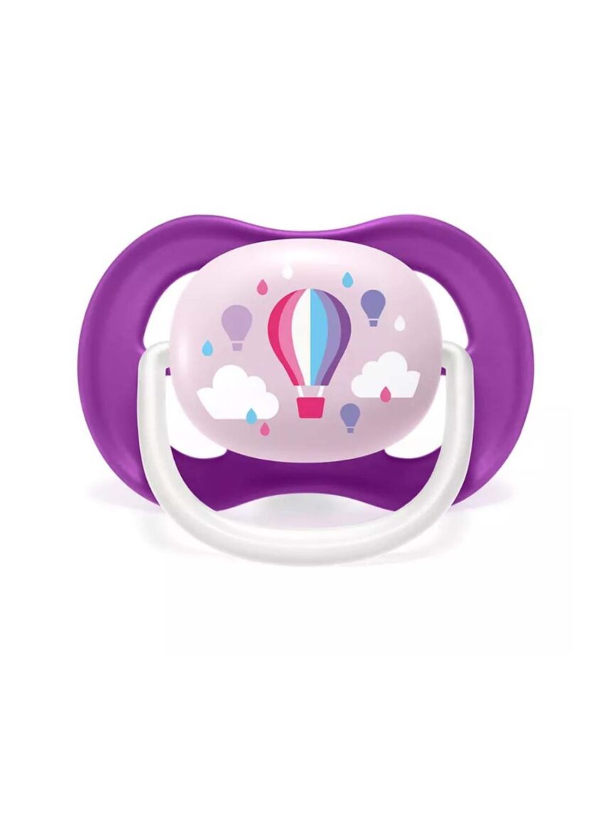Philips avent πιπίλες ultra air pacifier 2τμχ i love papa 6-18m, scf080/04 - Philips Avent