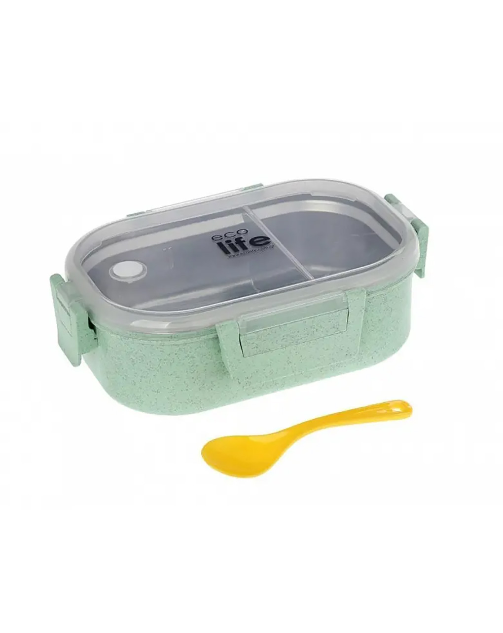 Ecolife φαγητοδοχείο ανοξείδωτο 900ml light green - Ecolife