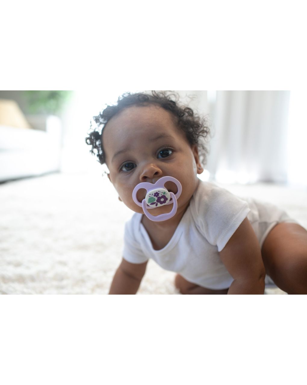 Dr. brown’s πιπίλες σιλικόνης 2τμχ advantage night 6-18m+ κορίτσι 112.70.1hc.311 - Dr Browns