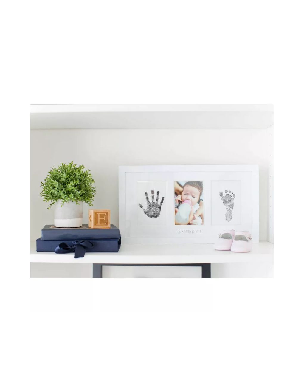 Pearhead πλαίσιο τοίχου babyprints deluxe - λευκό - Pearhead