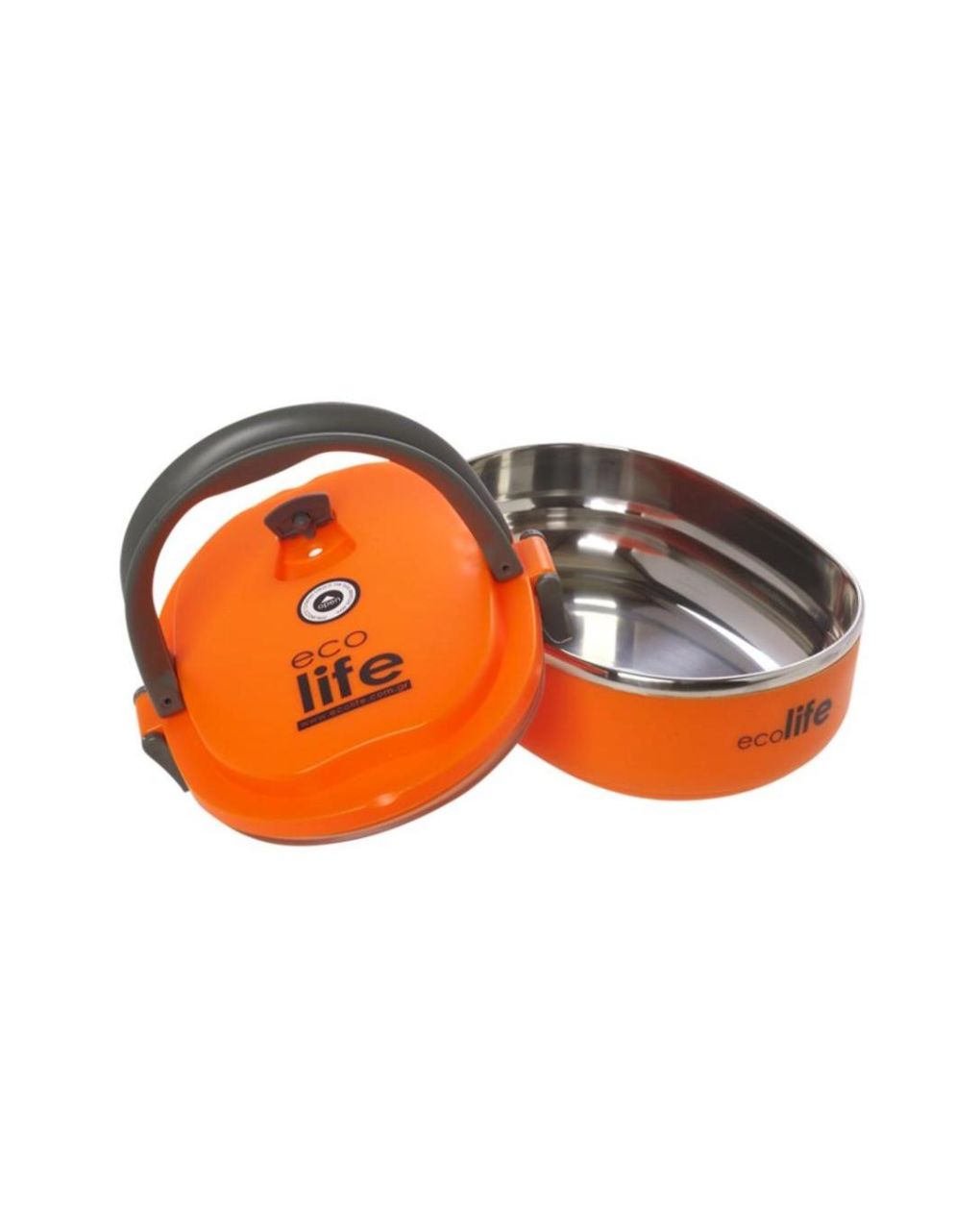 Ecolife ανοξείδωτο φαγητοδοχείο double wall 800ml orange 33-fc-9081 - Ecolife