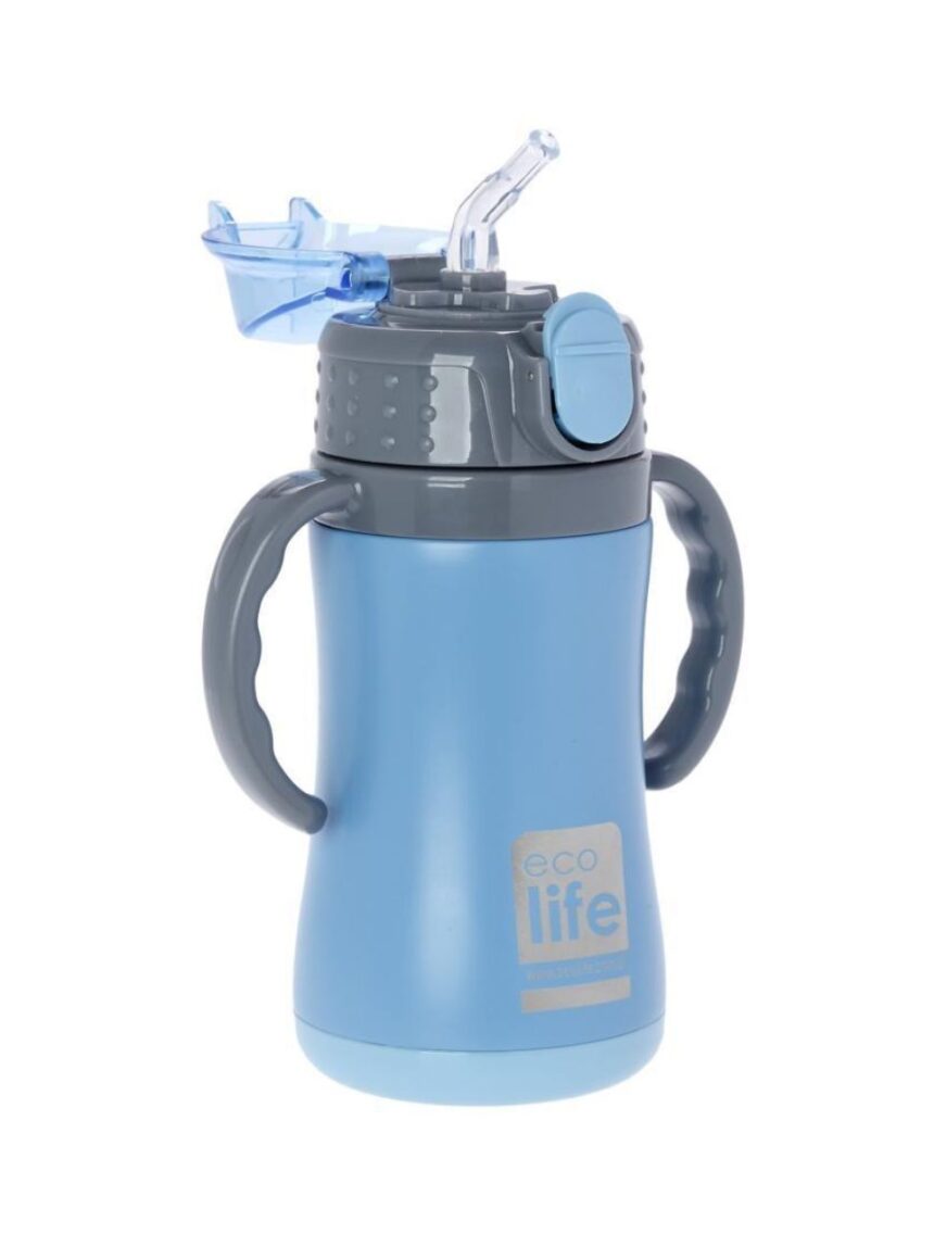 Ecolife ανοξείδωτο παγούρι kids thermos 300ml blue 33-bo-3006 - Ecolife