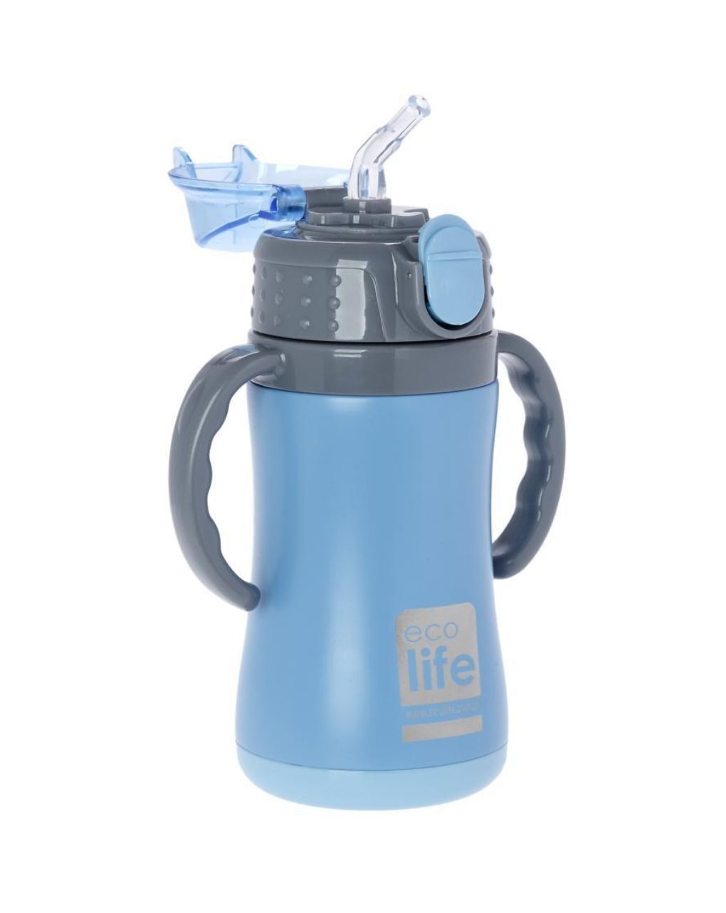 Ecolife ανοξείδωτο παγούρι kids thermos 300ml blue 33-bo-3006 - Ecolife