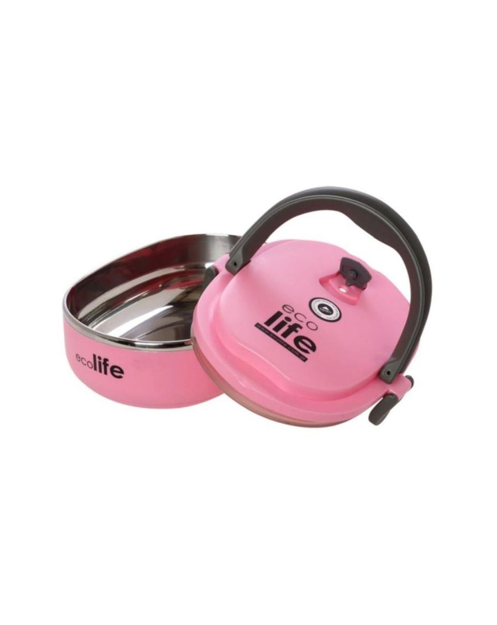 Ecolife ανοξείδωτο φαγητοδοχείο double wall 800ml pink 33-fc-9083 - Ecolife