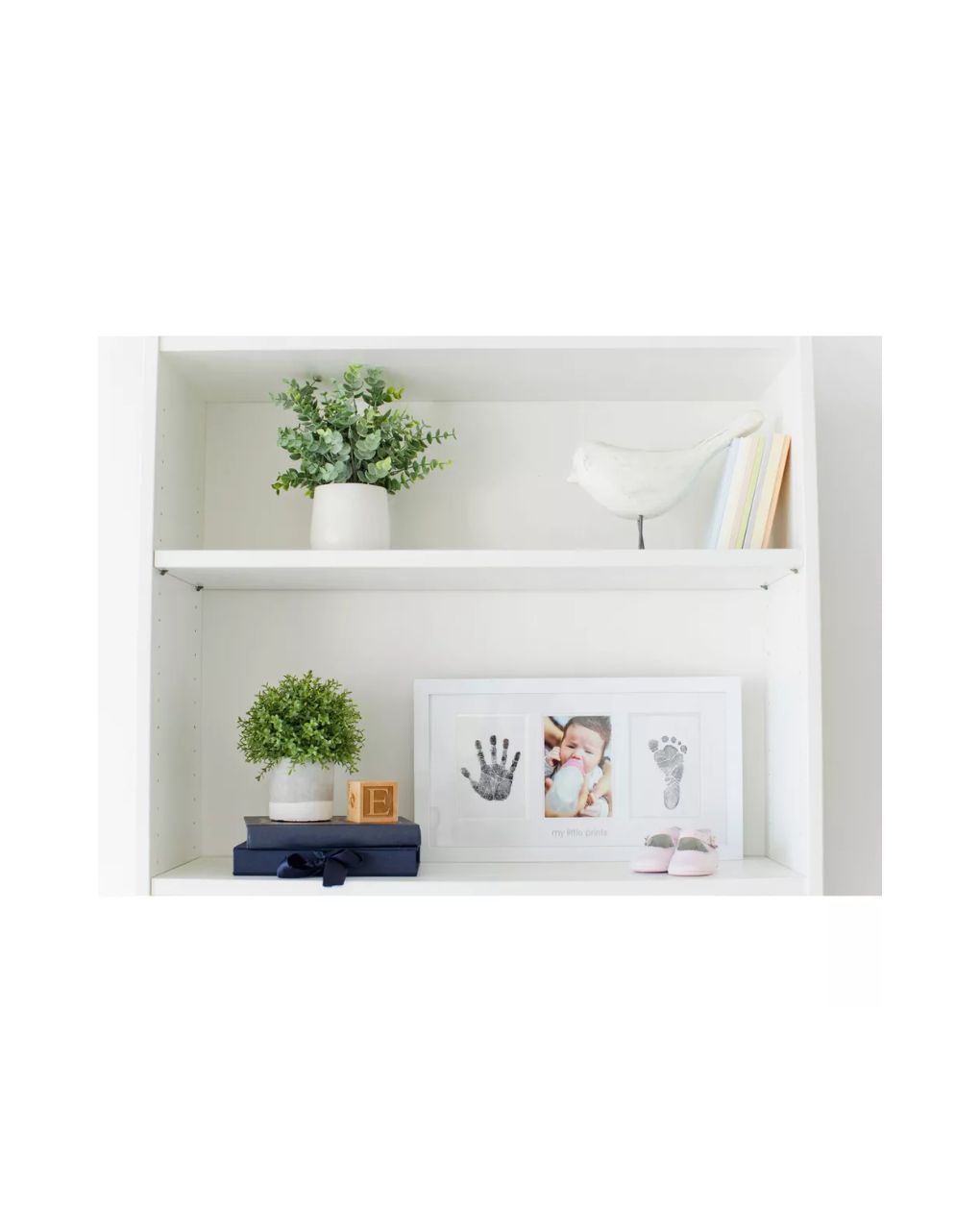 Pearhead πλαίσιο τοίχου babyprints deluxe - λευκό - Pearhead
