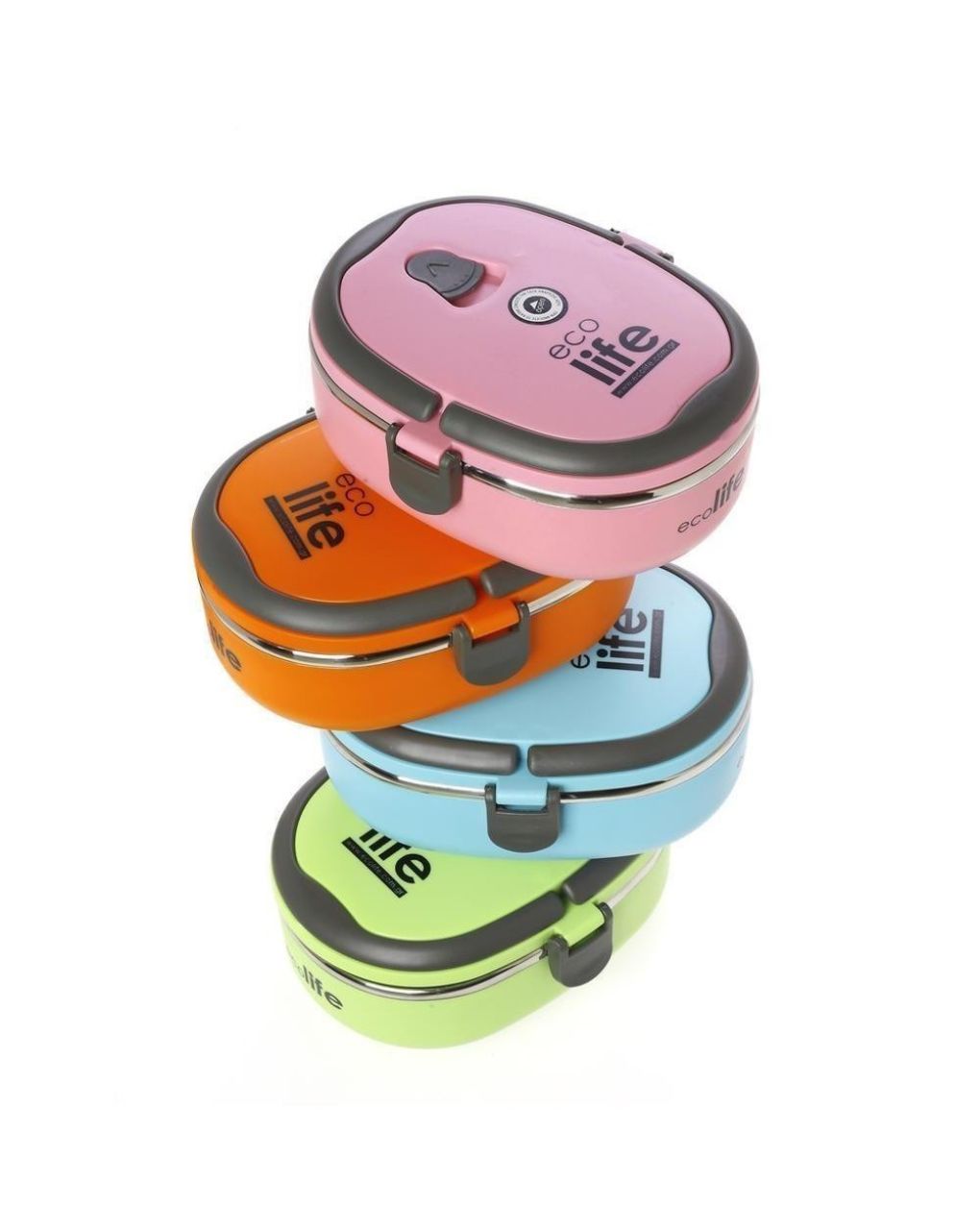 Ecolife ανοξείδωτο φαγητοδοχείο double wall 800ml blue 33-fc-9080 - Ecolife