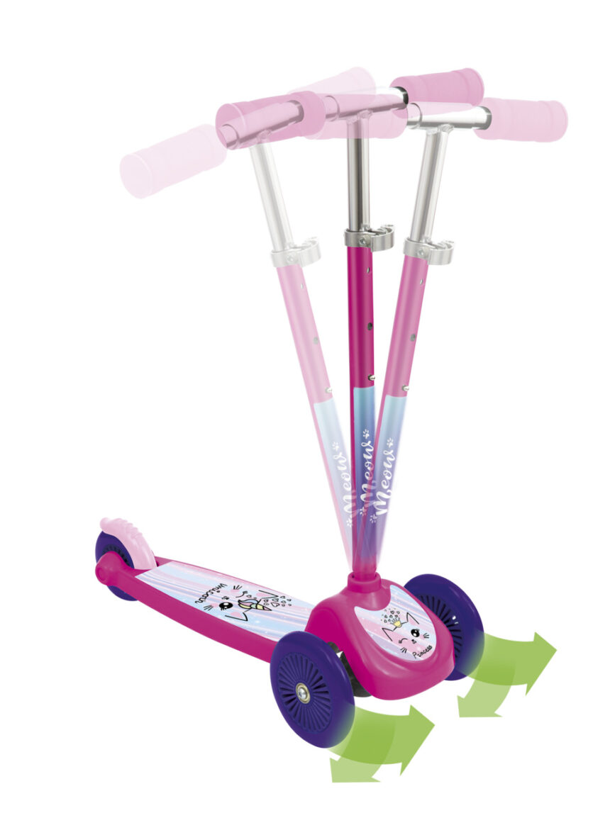 Sun & sport scooter με 3 τροχούς ροζ - Sun&Sport
