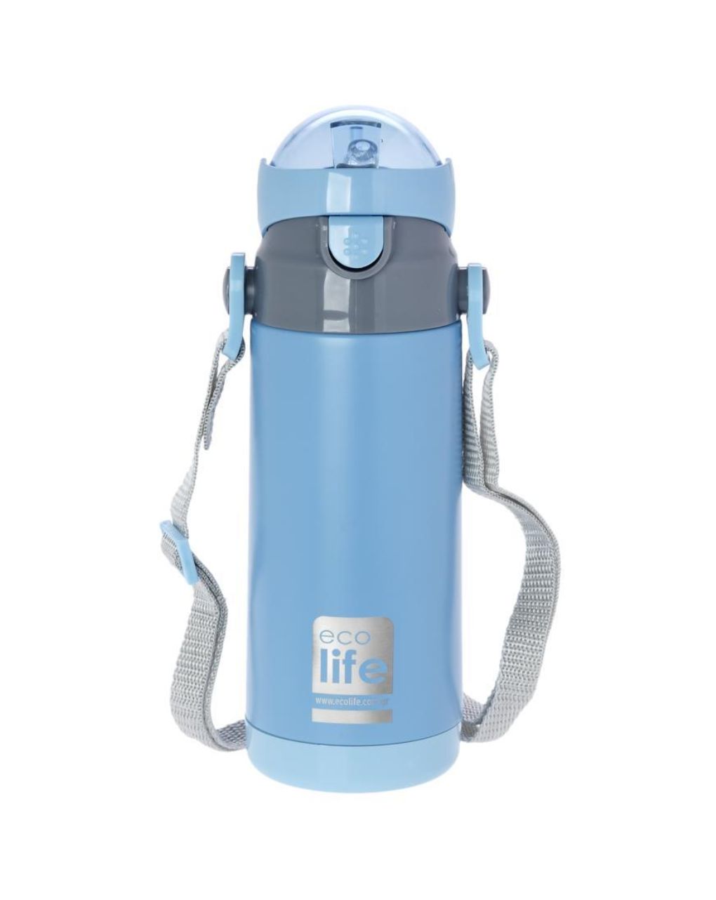 Ecolife ανοξείδωτο παγούρι kids thermos 400ml blue 33-bo-3008 - Ecolife