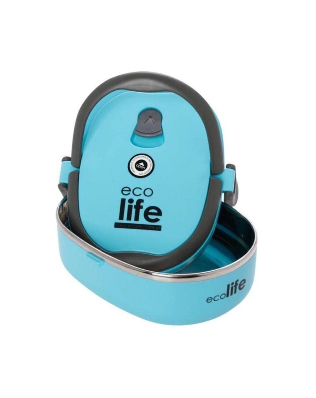 Ecolife ανοξείδωτο φαγητοδοχείο double wall 800ml blue 33-fc-9080 - Ecolife
