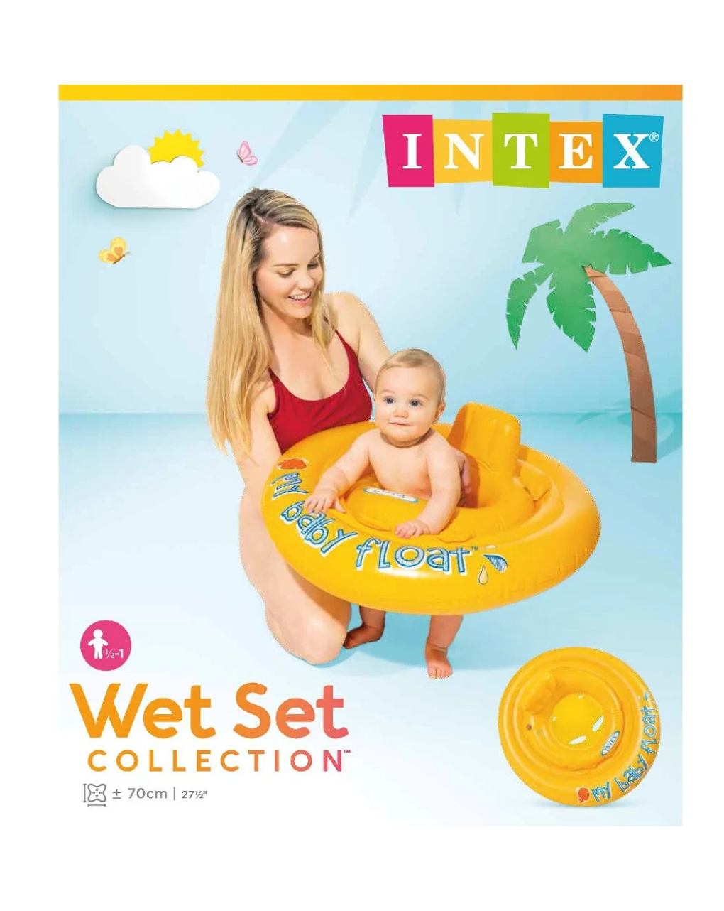 Intex βρεφικό σωσίβιο (6-12 μηνών) 70cm - Intex