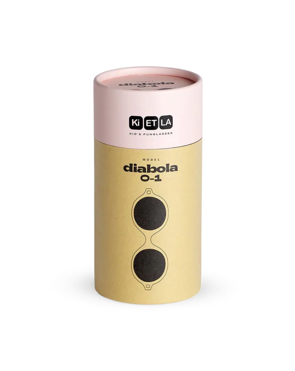 Kietla γυαλιά ηλίου diabola 0-1 ετών blush pink - kietla