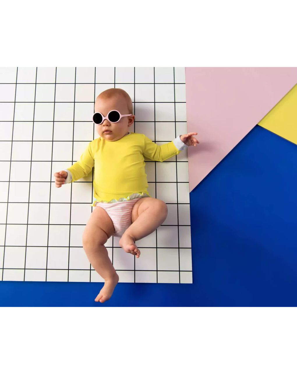 Kietla γυαλιά ηλίου diabola 0-1 ετών blush pink - kietla