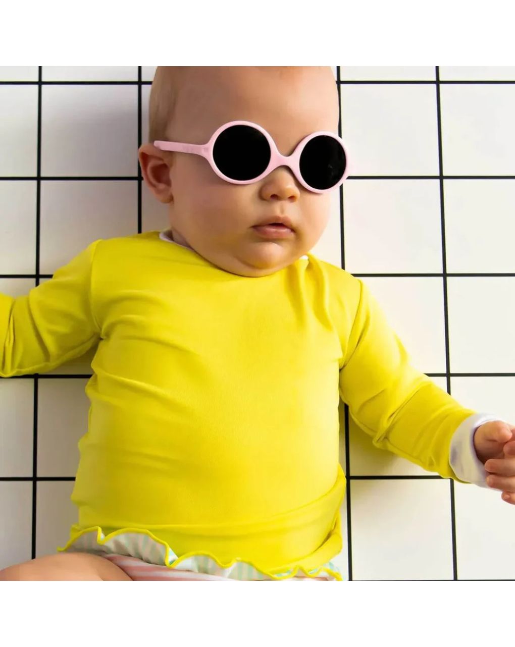 Kietla γυαλιά ηλίου diabola 0-1 ετών blush pink - kietla