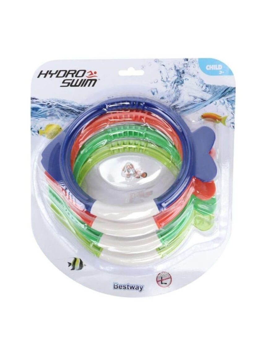 Bestway υποβρύχιο παιχνίδι ψαράκια lil' fish dive 4τμχ - Bestway