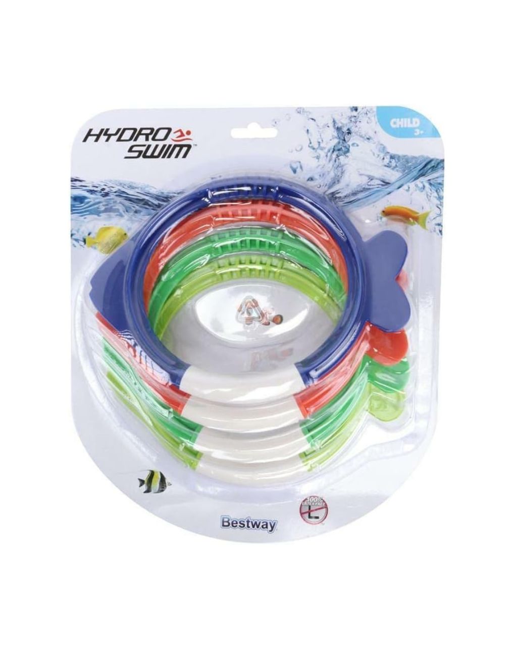 Bestway υποβρύχιο παιχνίδι ψαράκια lil' fish dive 4τμχ - Bestway