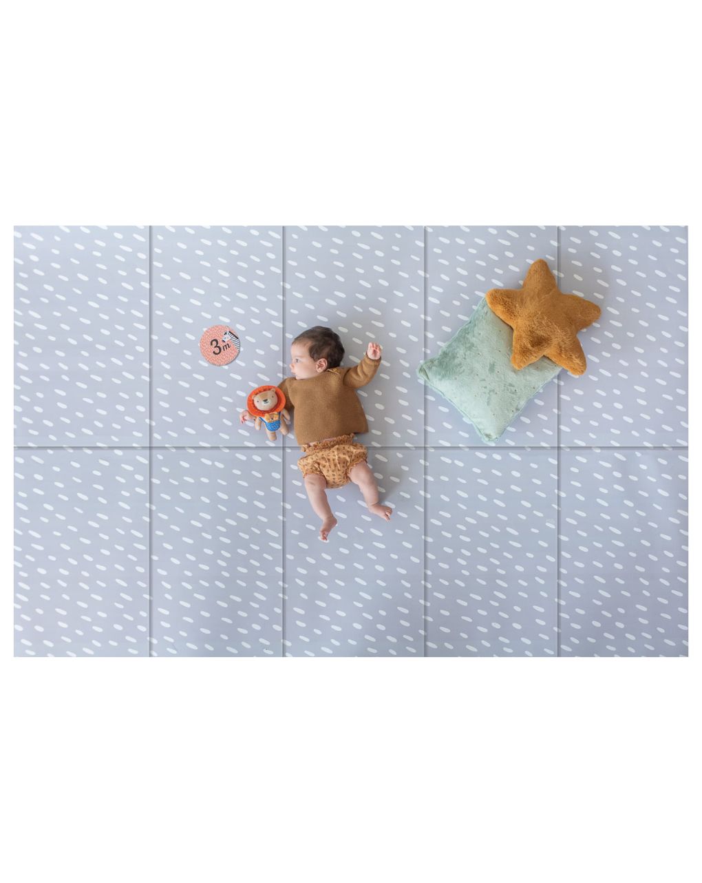 Taf toys αφρώδες χαλί δαπέδου διπλής όψεως savannah super-size 150x200cm t-12715 - Taf-toys