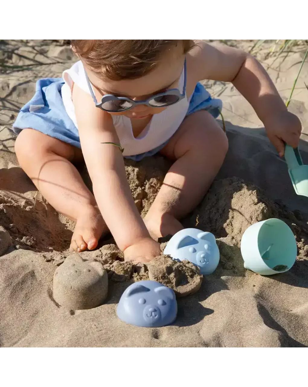 Kietla γυαλιά ηλίου ourson 2-4 ετών almond green - kietla